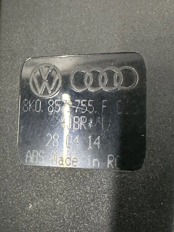 Замок ремня безопасности передний Audi A4 8K CDNB - миниатюра 7