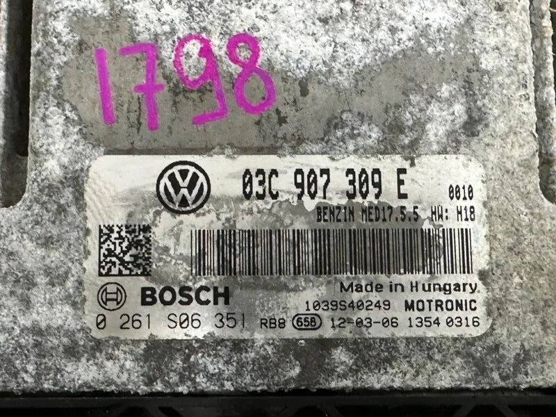Блок управления двигателем Volkswagen Passat B7 - миниатюра 6