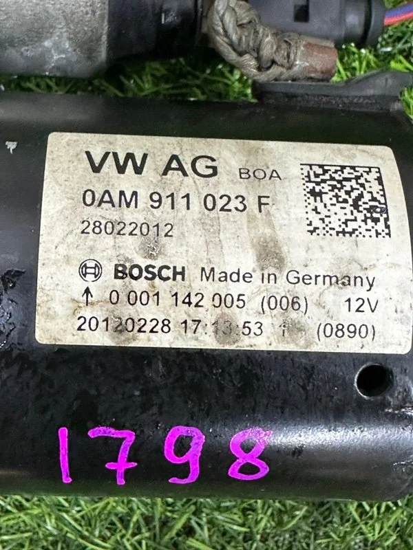 Стартер Volkswagen Passat B7 CAXA 2012 - миниатюра 10