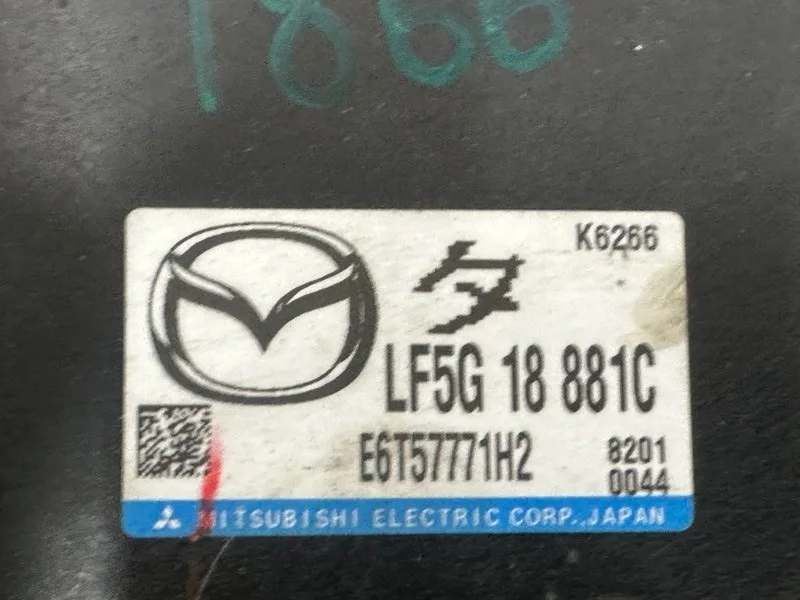 Блок управления двигателем Mazda premacy LFVE - миниатюра 9