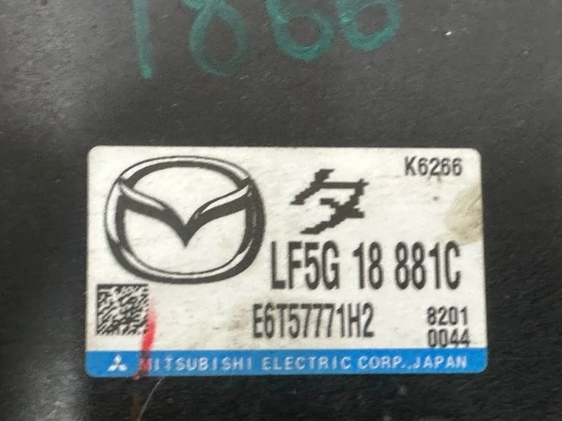 Блок управления двигателем Mazda premacy LFVE - миниатюра 9