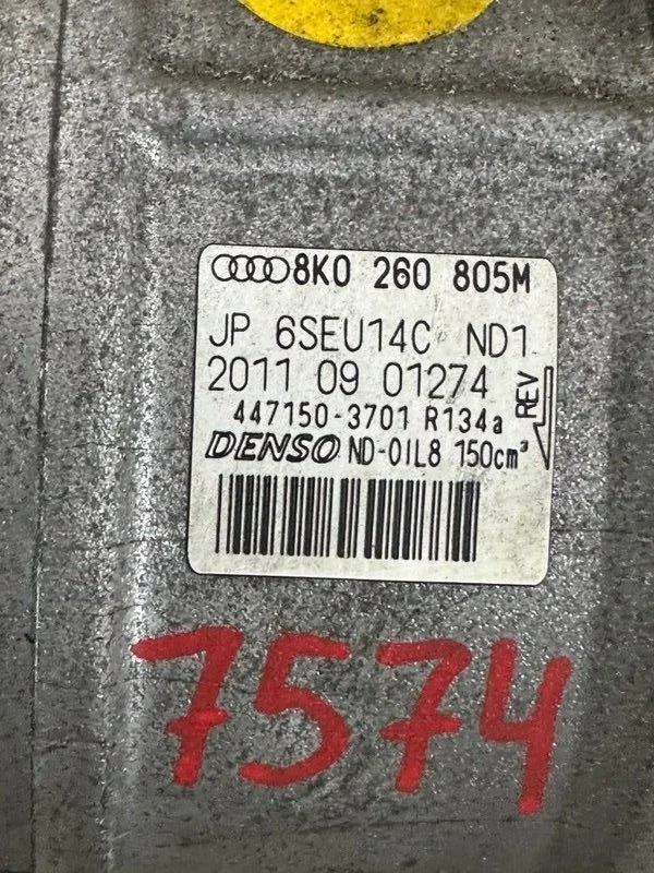 Компрессор кондиционера Audi A5 8T CDNC 2011 - миниатюра 10