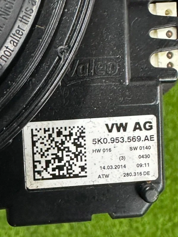 Блок подрулевых переключателей Skoda Yeti 5L CFJA - миниатюра 10