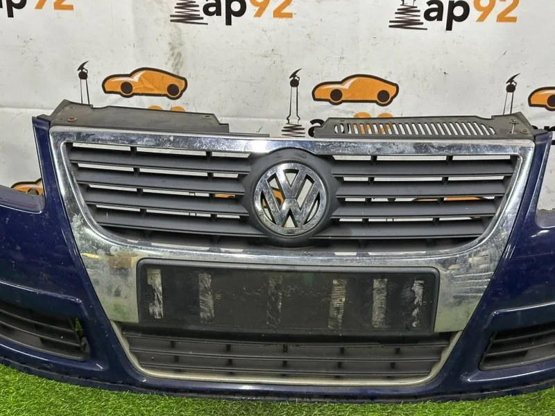 Бампер передний Volkswagen Passat B6 BXE 2009 - миниатюра 3