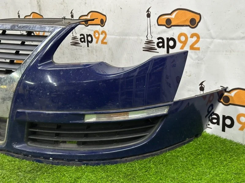 Бампер передний Volkswagen Passat B6 BXE 2009 - миниатюра 4