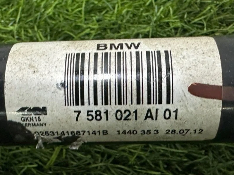 Привод задний левый BMW 5-series F10 N55B30A 2012 - миниатюра 9