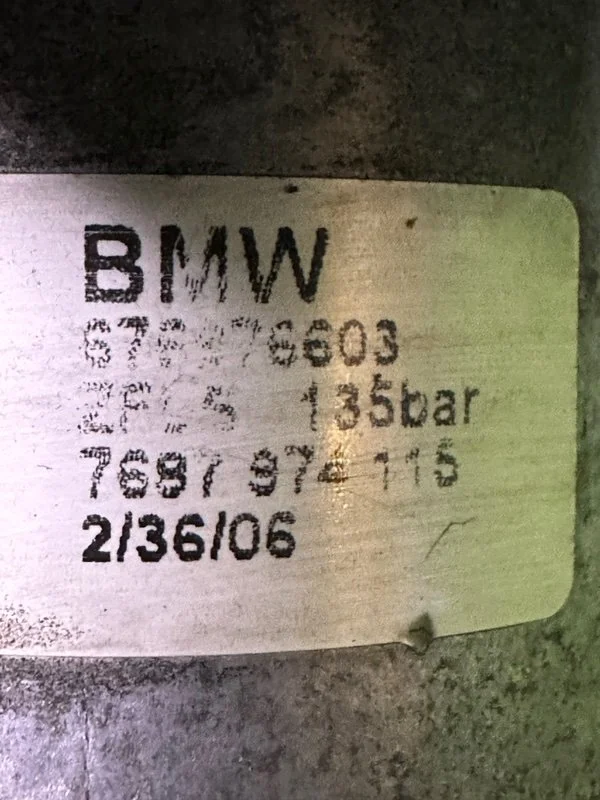 Насос гидроусилителя руля BMW 5-series E60 N52B30A - миниатюра 7