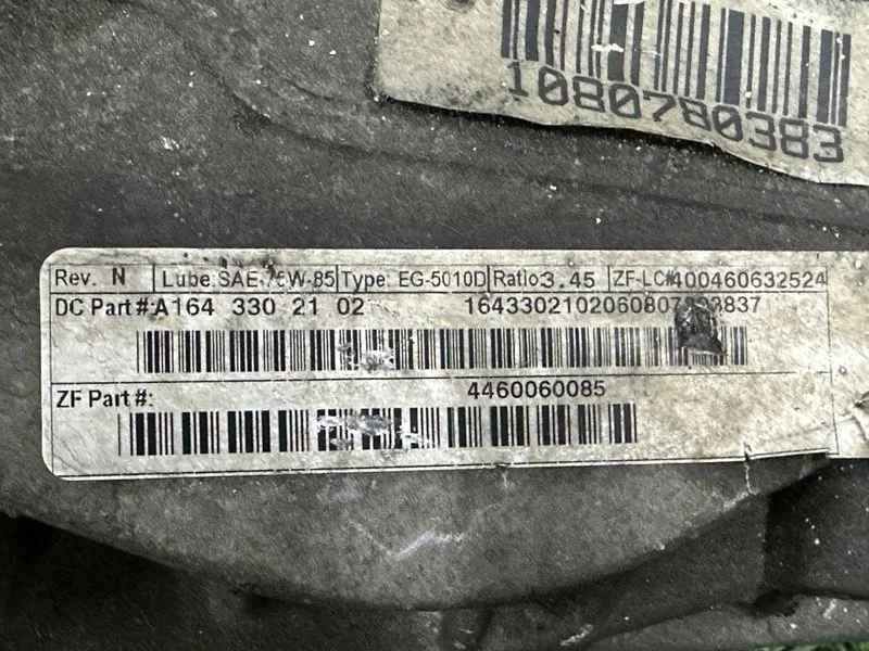 Редуктор передний Mercedes-Benz ML W164 642.940 - миниатюра 10