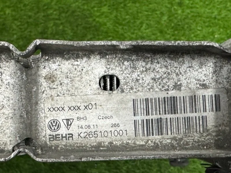 Радиатор охлаждения двигателя Audi Q7 4L CCFC 2012 - миниатюра 9