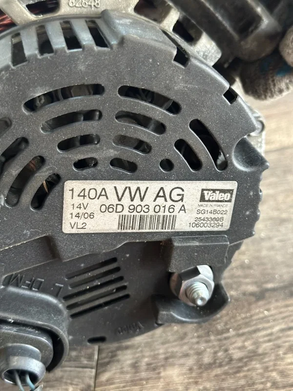 Генератор Audi A4 B7 BFB 2007 - миниатюра 5