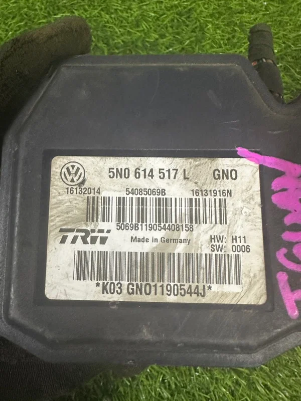 Блок ABS Volkswagen Tiguan 5N1 CAWA 2009 - миниатюра 6