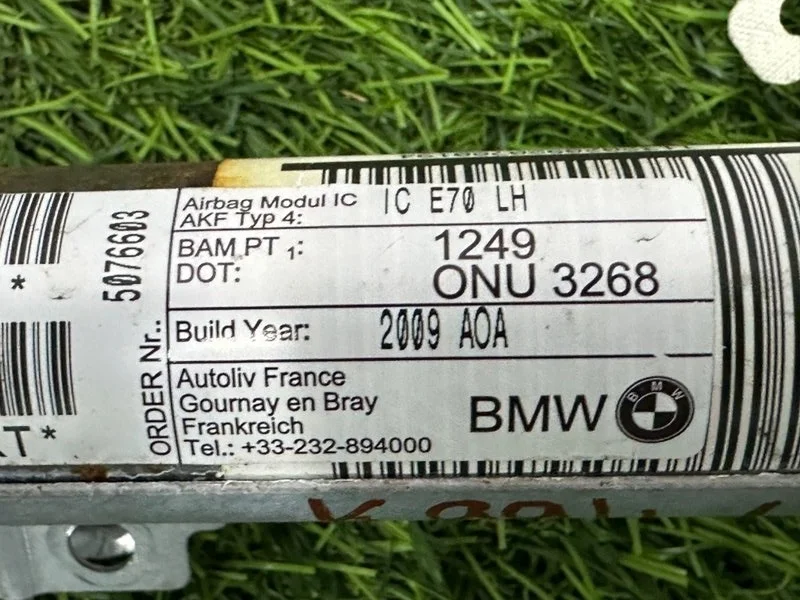 Подушка безопасности боковая левая BMW X5 E70 - миниатюра 8