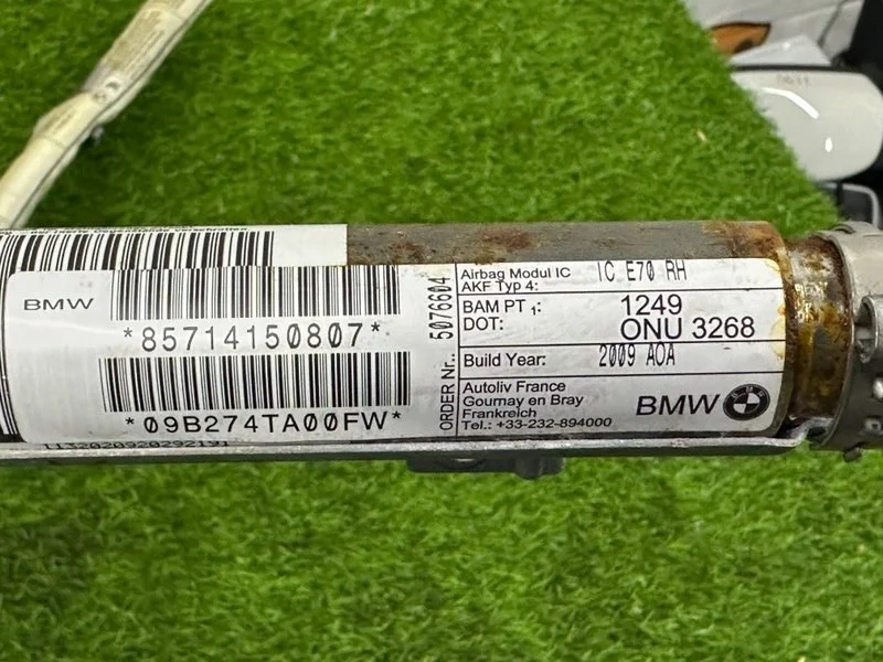 Подушка безопасности боковая правая BMW X5 E70 - миниатюра 7