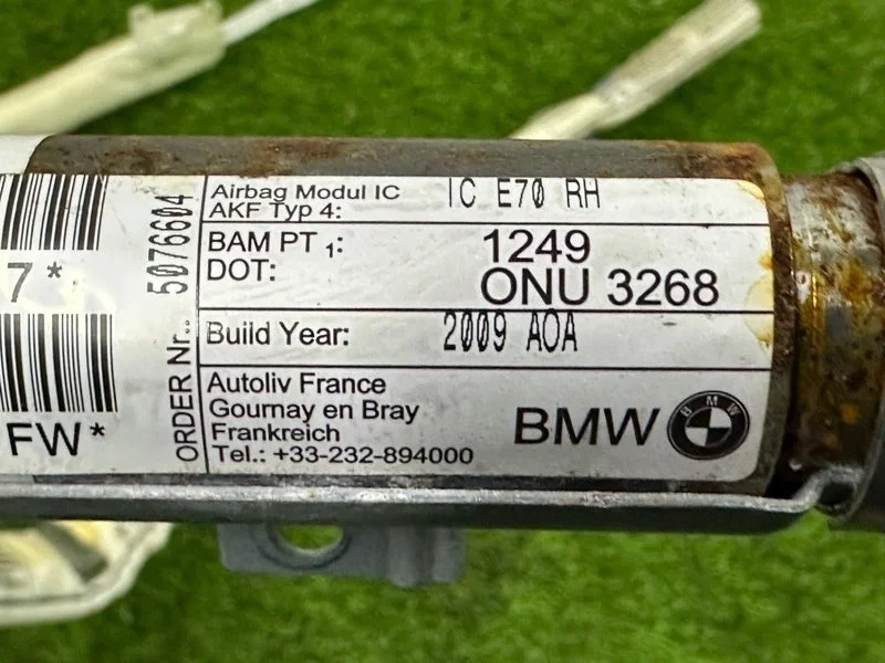 Подушка безопасности боковая правая BMW X5 E70 - миниатюра 8