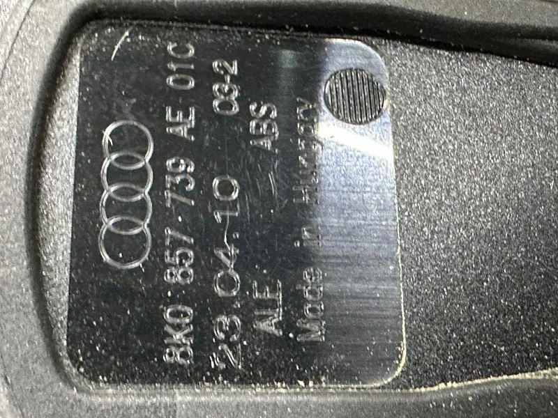 Замок ремня безопасности Audi A4 8K CDHB 2010 - миниатюра 7
