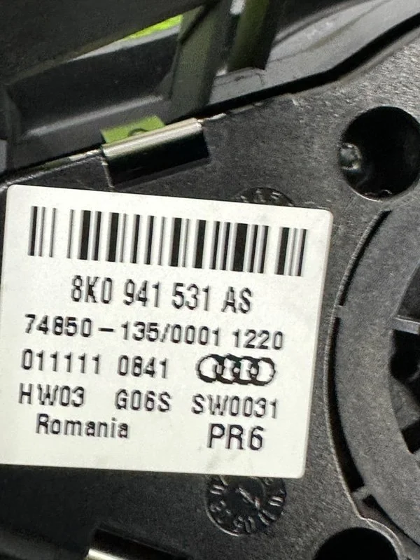 Переключатель света Audi A5 8T CDNC 2011 - миниатюра 7