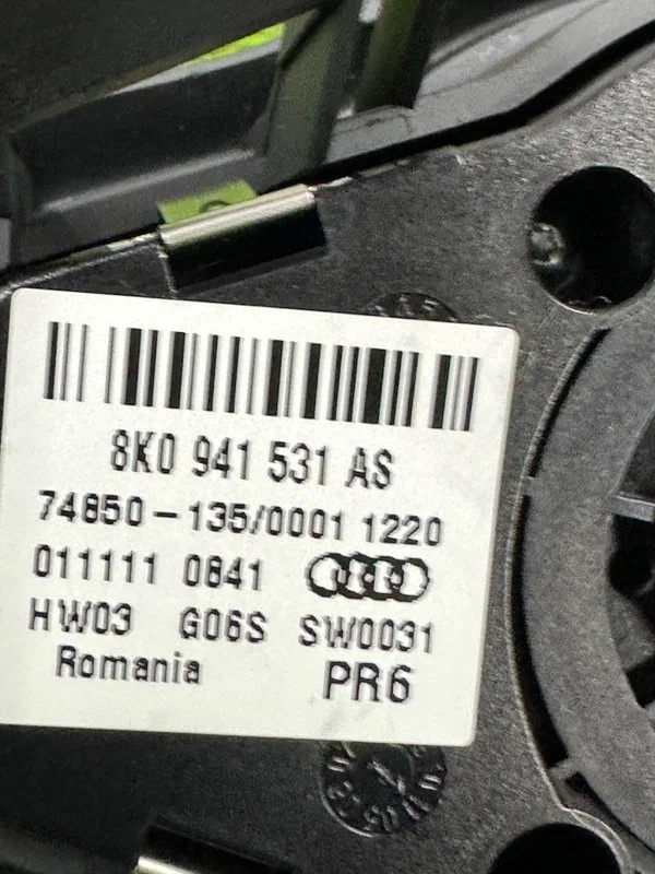 Переключатель света Audi A5 8T CDNC 2011 - миниатюра 7