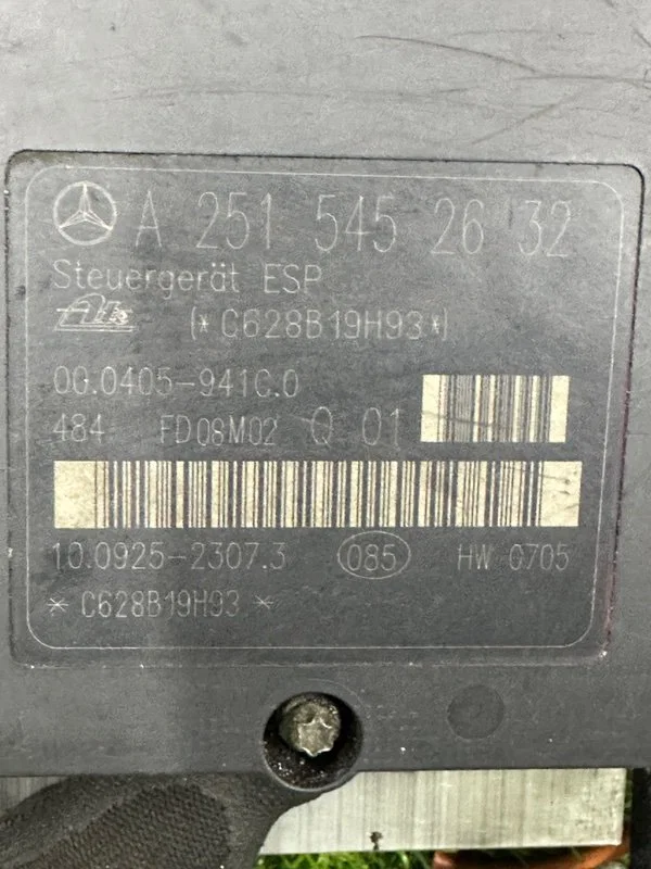 Блок ABS Mercedes-Benz ML W164 642.940 2008 - миниатюра 7