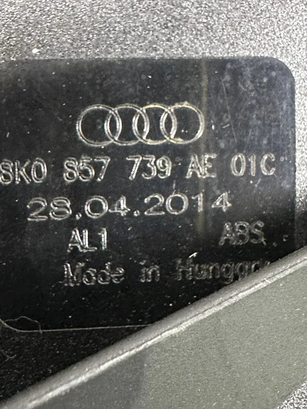 Замок ремня безопасности задний Audi A4 8K CDNB - миниатюра 6