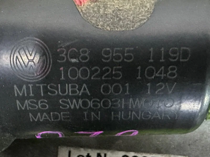 Трапеция дворников Volkswagen Passat CC B6 CBFA - миниатюра 8