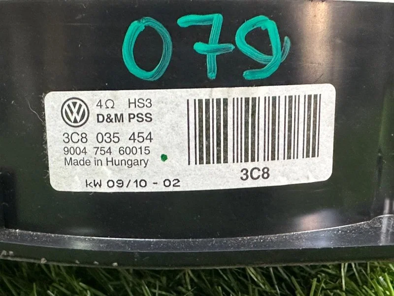 Динамик передний Volkswagen Passat CC B6 CBFA 2010 - миниатюра 4