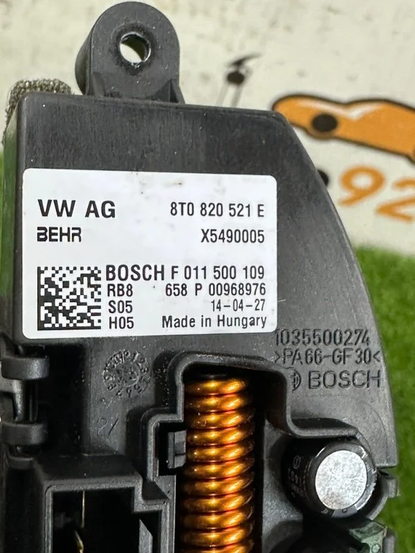 Реостат печки Audi A4 8K CDNB 2014 - миниатюра 7