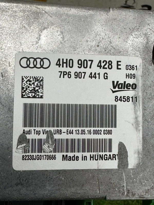 Блок управления камерой Audi A8 4H CTGA 2016 - миниатюра 6