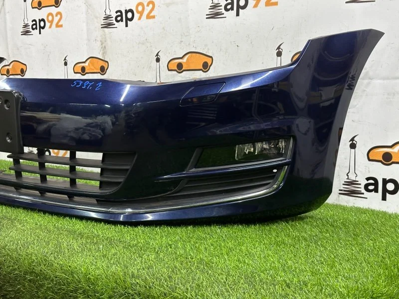 Бампер передний Volkswagen Golf MK7 CPTA 2014 - миниатюра 3