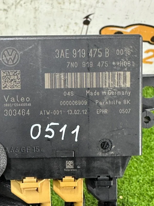 Блок управления парктроником Volkswagen Passat - миниатюра 6