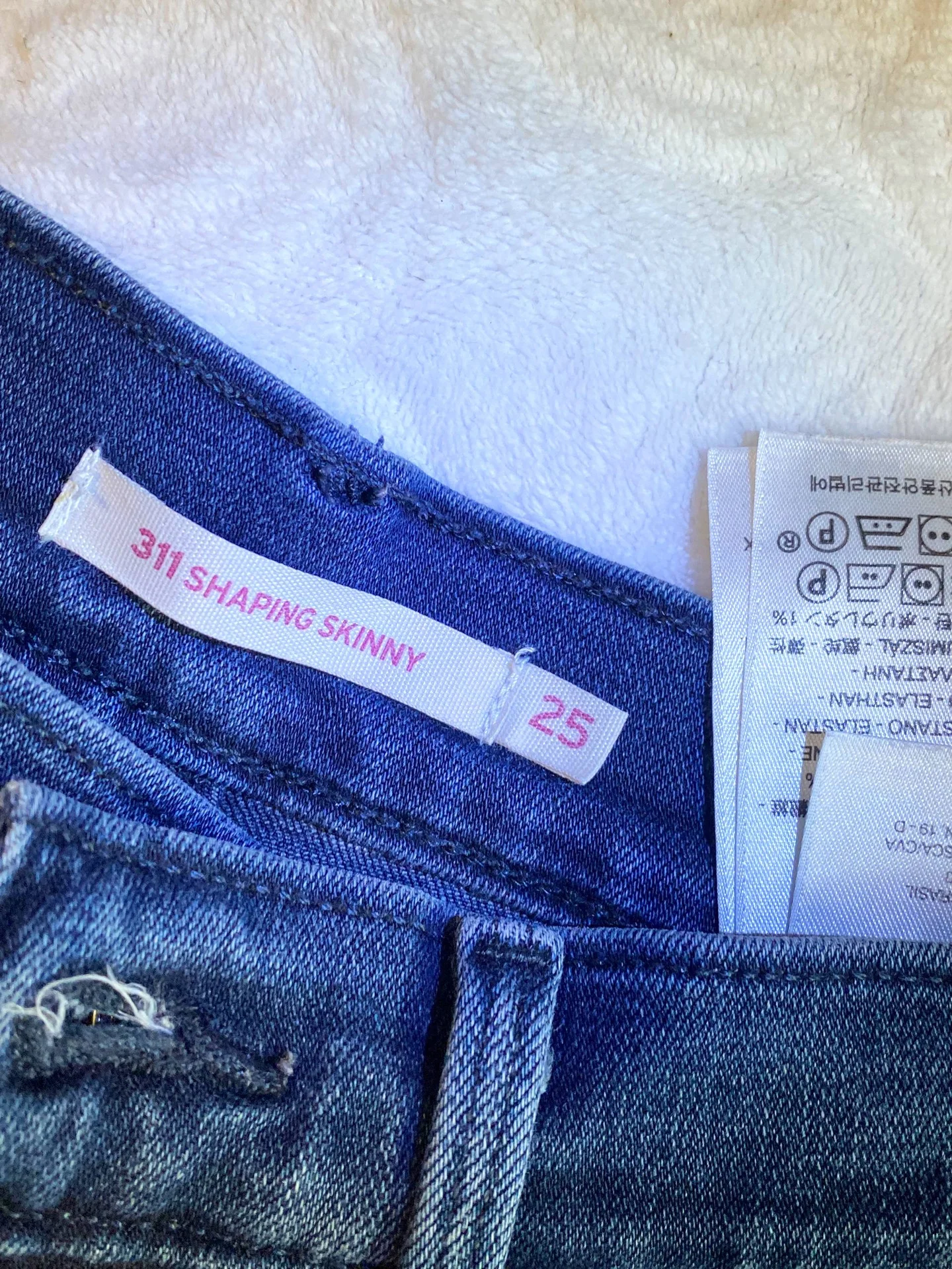джинсы levi’s xs - миниатюра 3