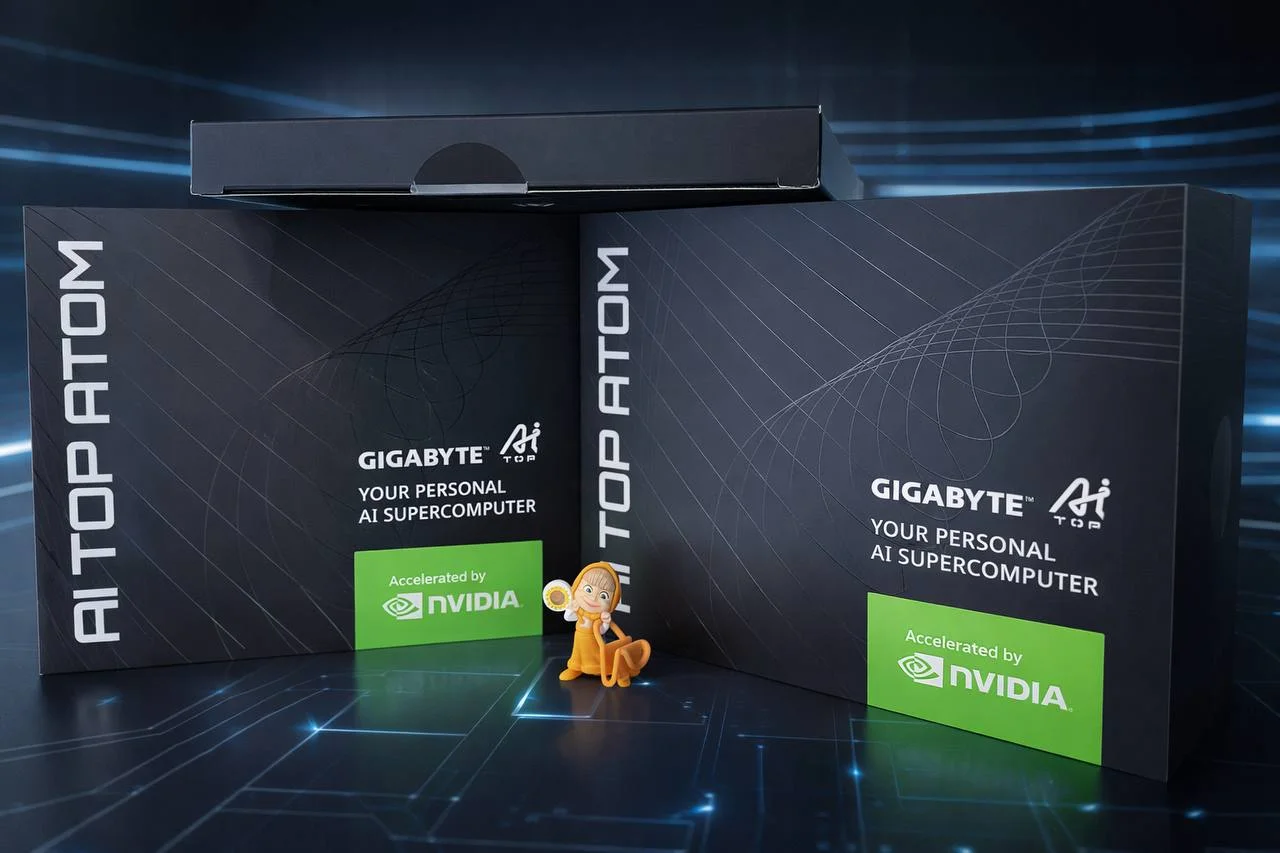 Суперкомпьютер GIGABYTE AI TOP ATOM ATAGB10-9000 4Tb/128Gb Gen 5