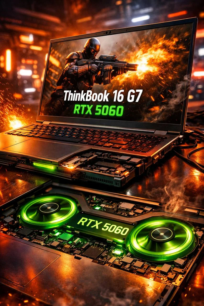 Ноутбук Lenovo ThinkBook 16 G7+ RTX 5060 - изображение 1