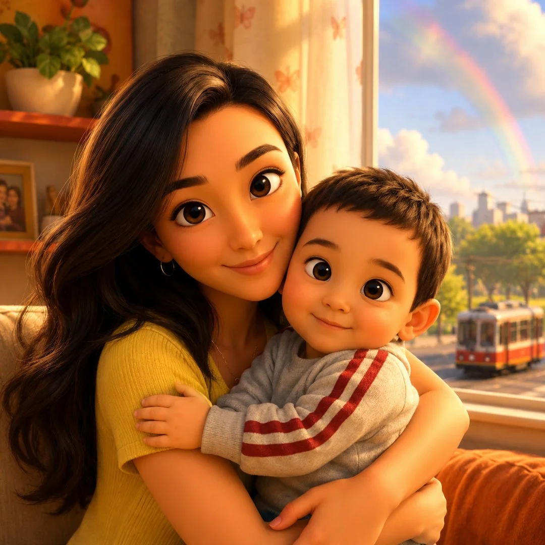 Мультфильм с лицом вашего ребенка Pixar - миниатюра 6