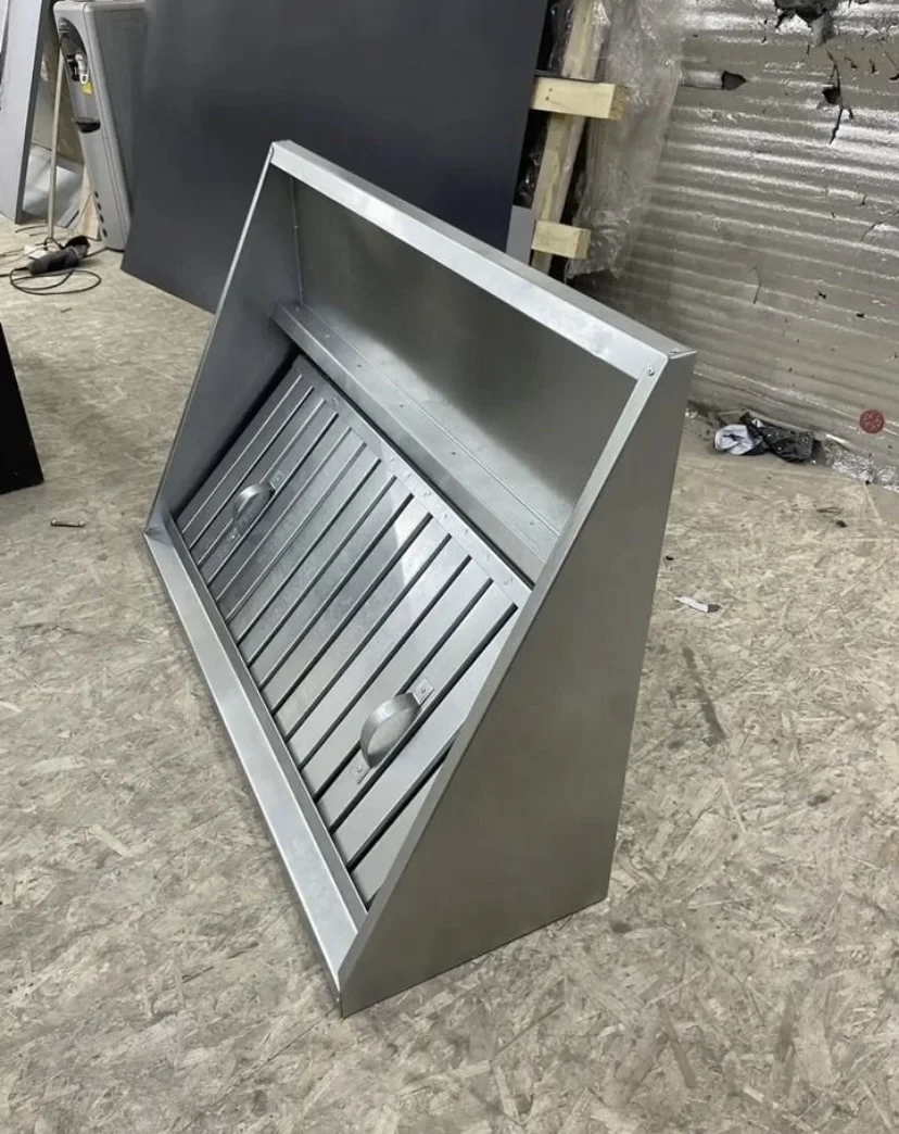 Зонт вытяжной 1200х600 с жироуловителем - миниатюра 2