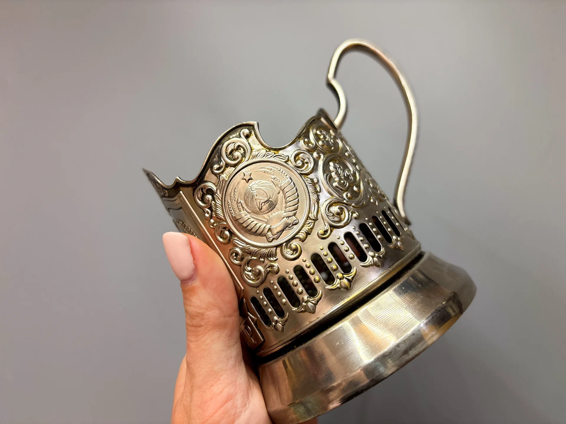 Подстаканник СССР - миниатюра 3
