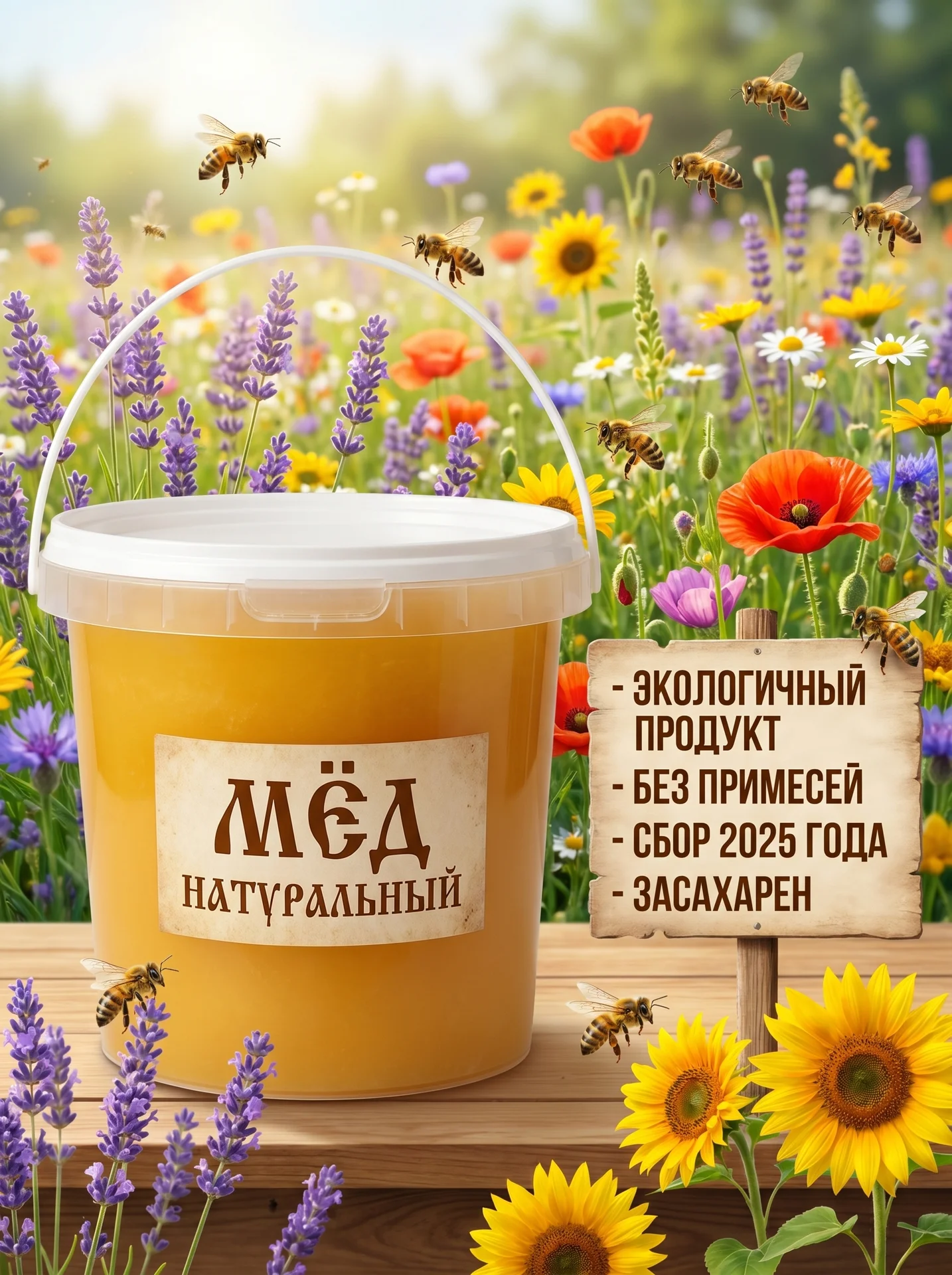 Мед натуральный - миниатюра 3