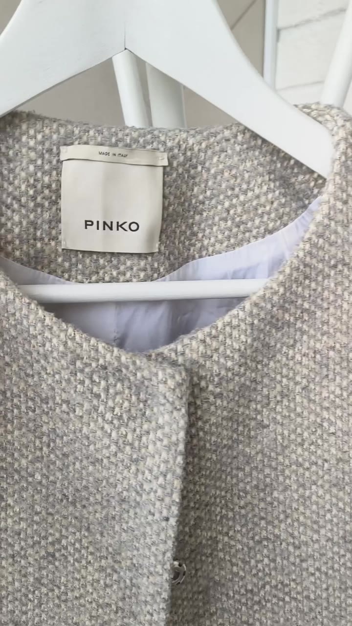 Пальто женское PINKO - видео 8