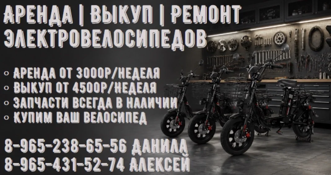 РЕМОНТ | АРЕНДА | ВЫКУП Электровелосипедов - изображение 1