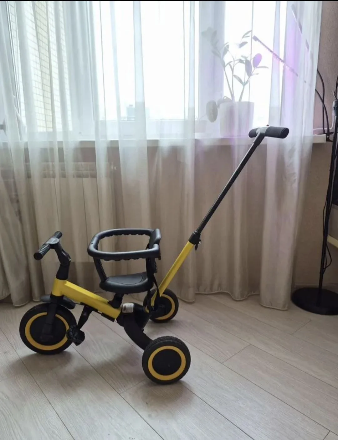 детский велосипед 6 в 1 с родительской ручкой - миниатюра 3