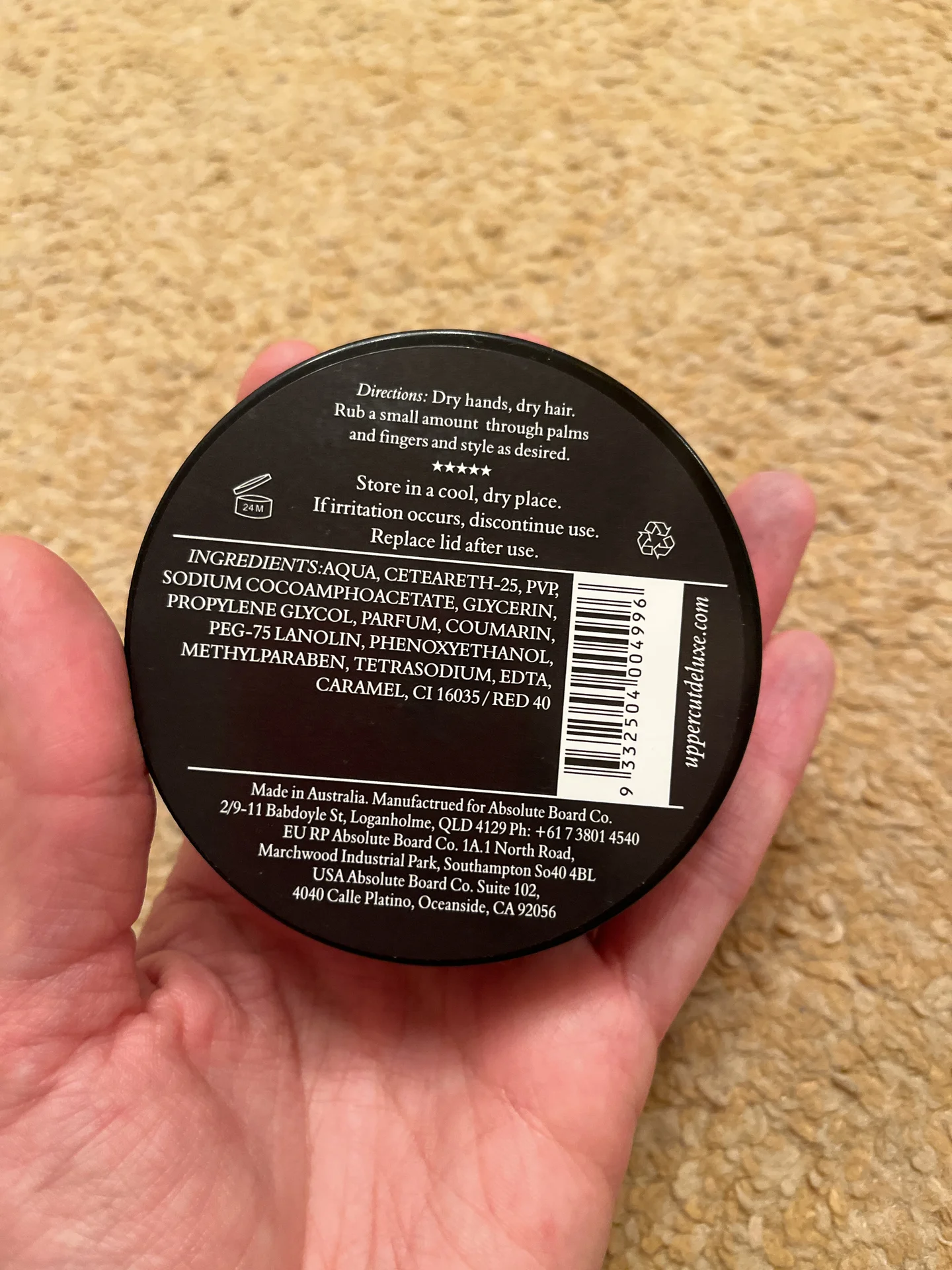 Uppercut deluxe pomade - миниатюра 4