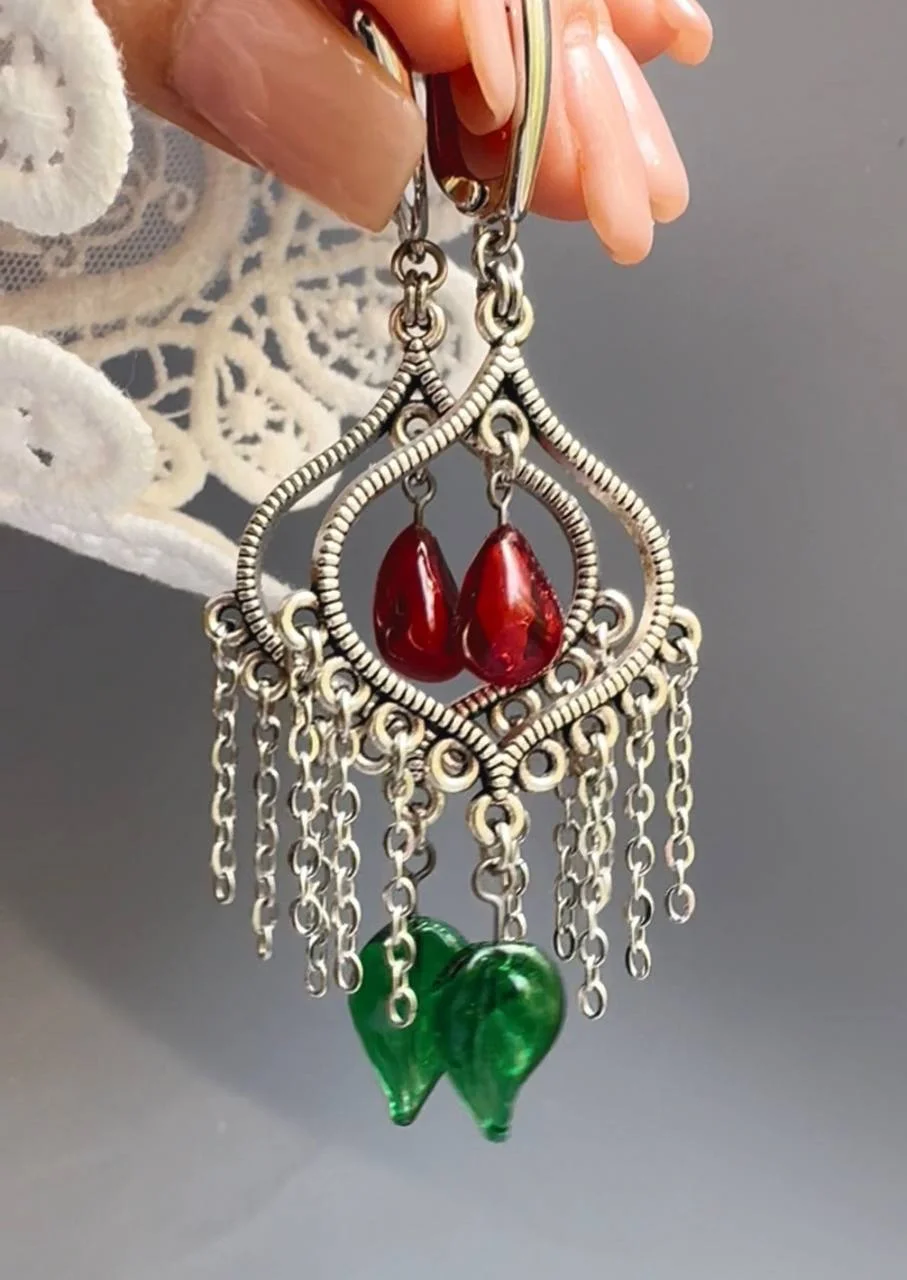 Серьги Гранат которые заметят - миниатюра 5