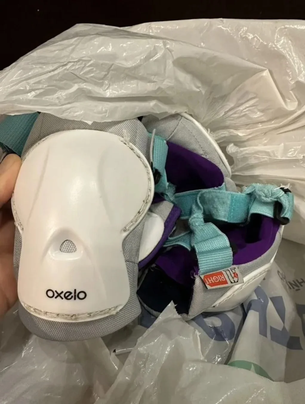 Ролики oxelo с защитой раздвижные 28-31 - миниатюра 6