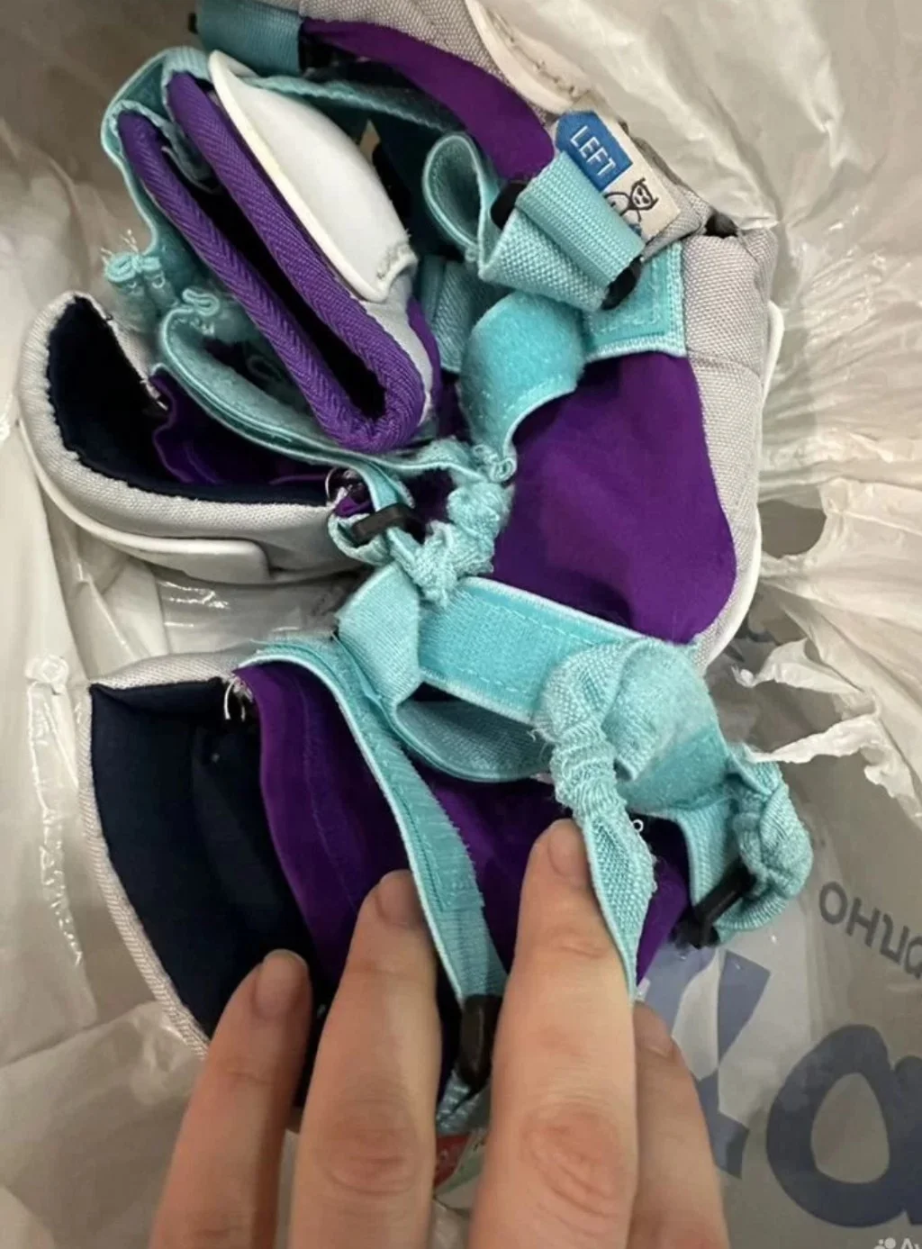 Ролики oxelo с защитой раздвижные 28-31 - миниатюра 7