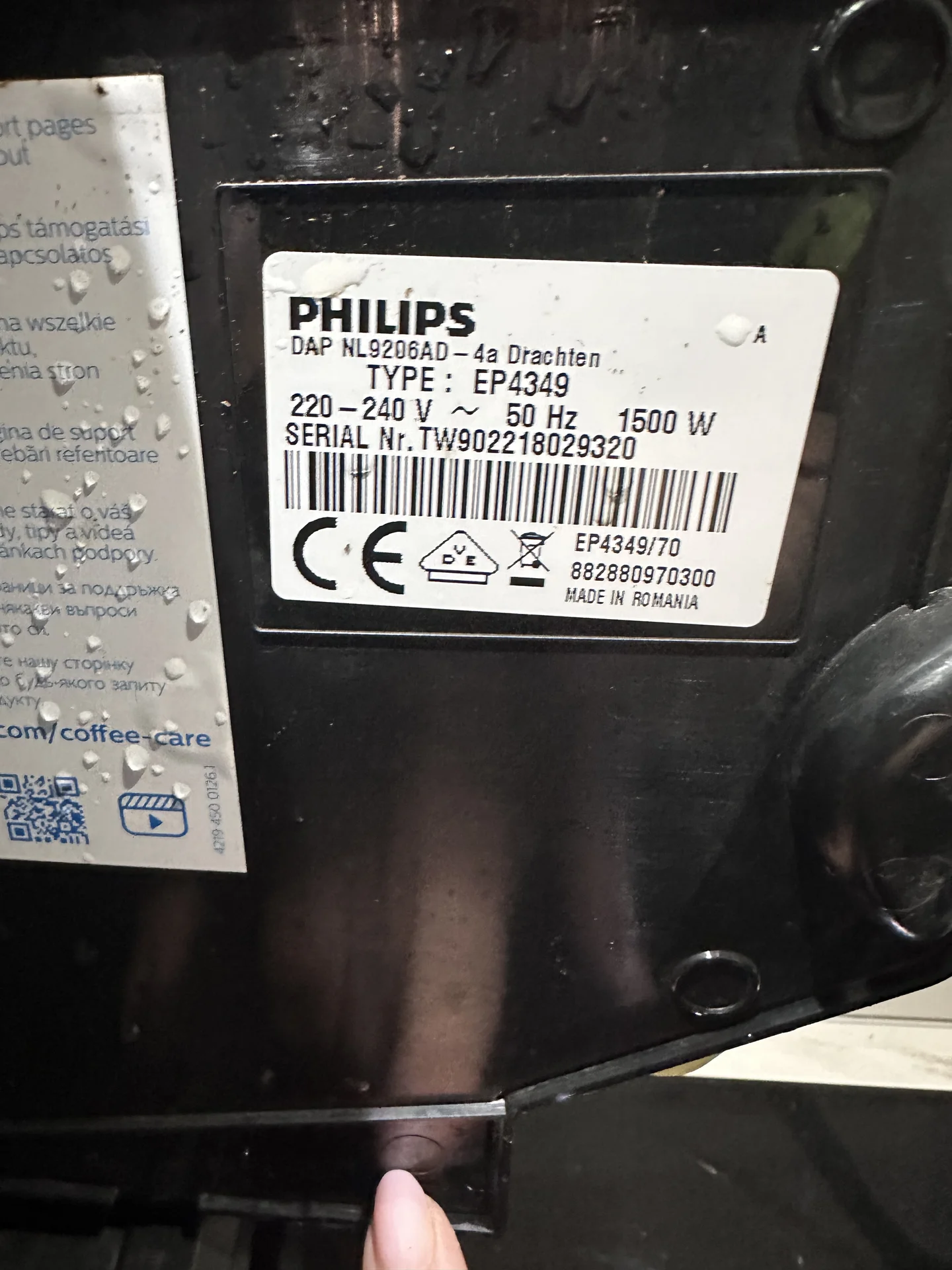 Кофемашина Philips lattego EP4349 - миниатюра 3