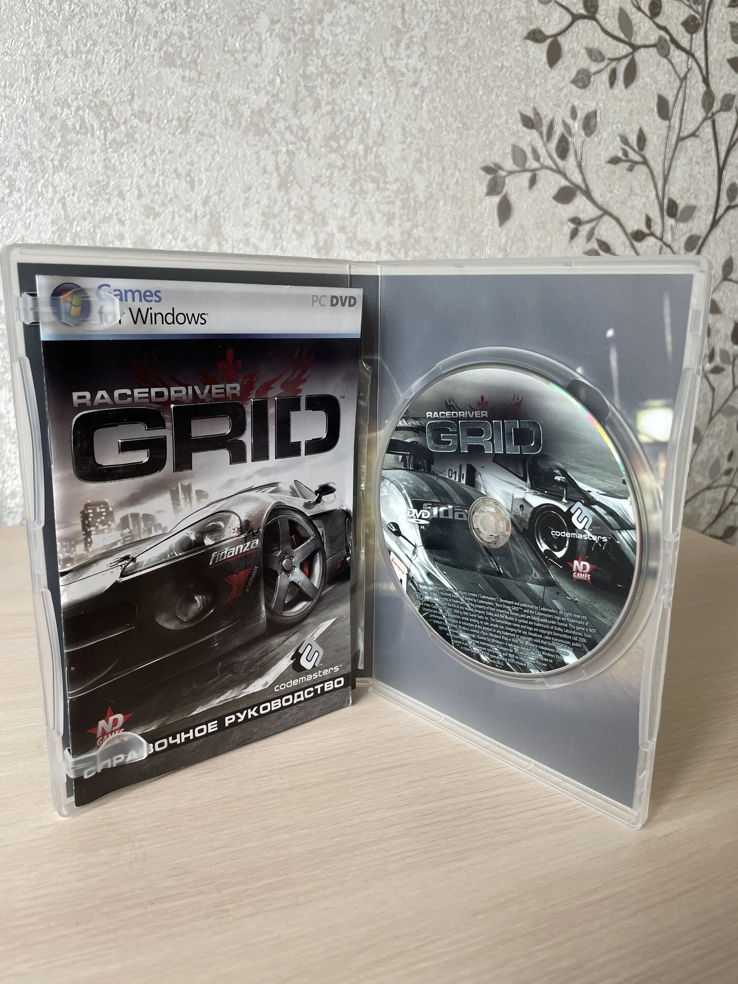 Лицензионный диск Racedriver Grid на ПК - миниатюра 2