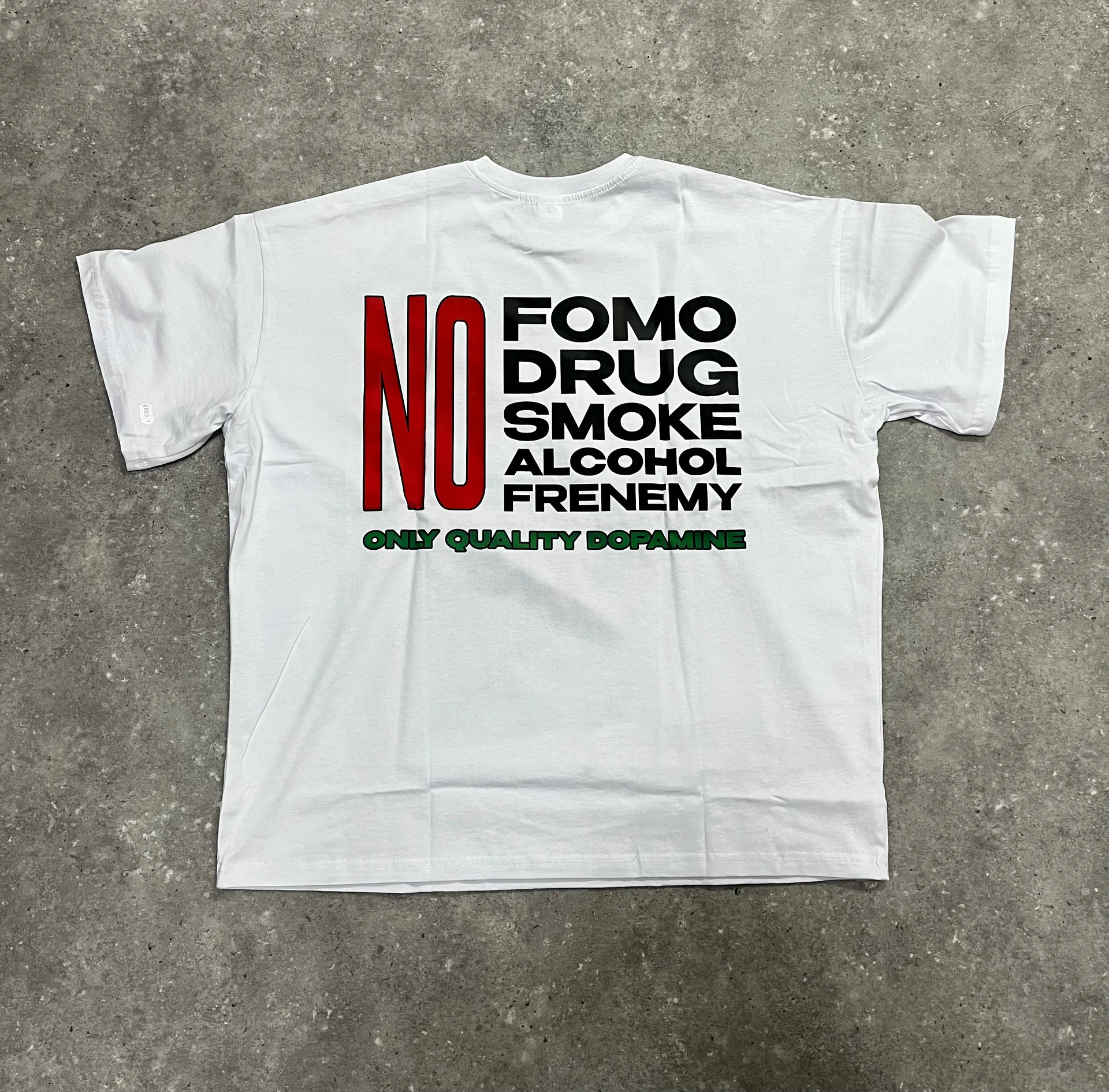 «WOR7DW1D6. Only Quality Dopamine» T-shirt - миниатюра 2