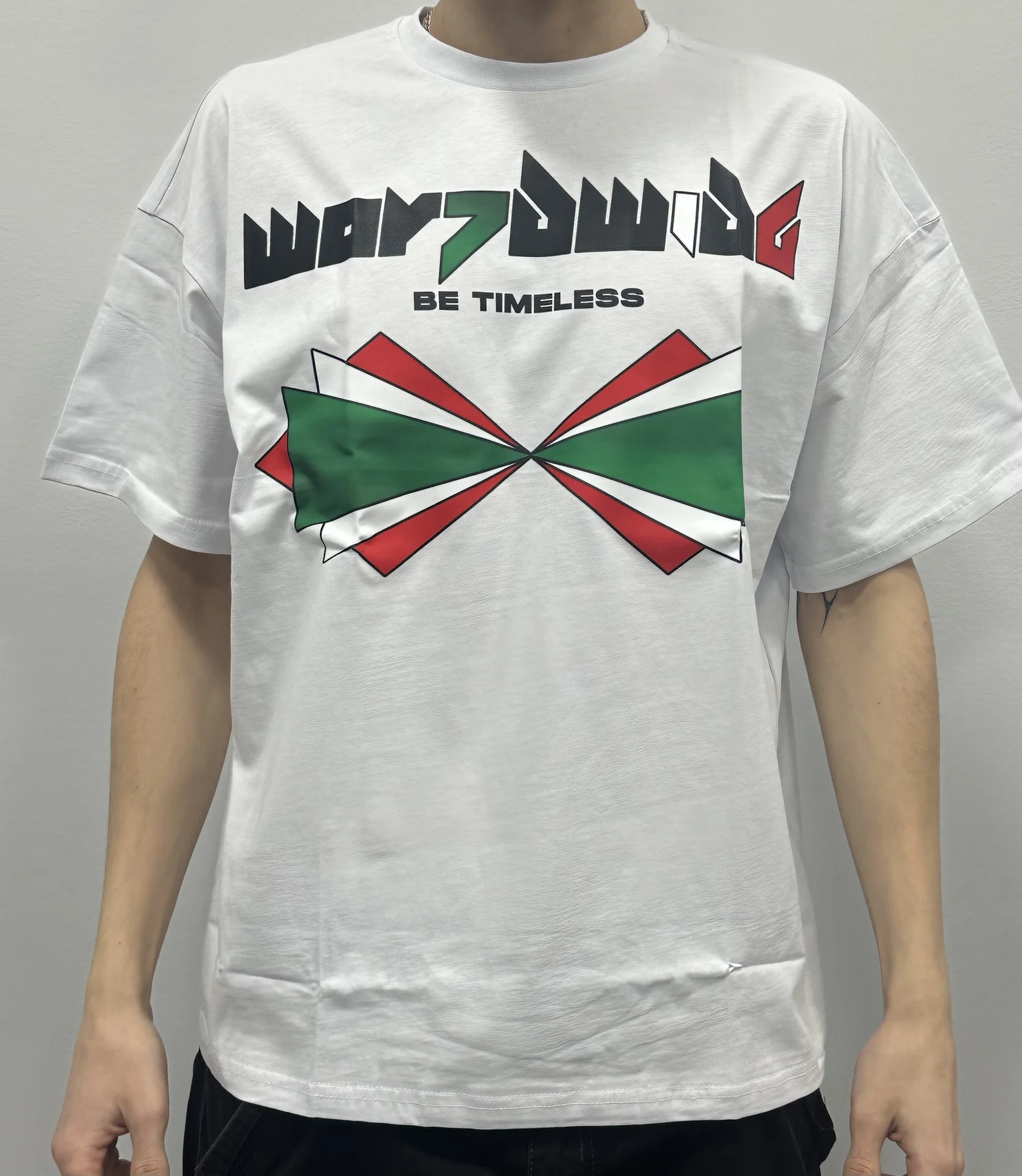 «WOR7DW1D6. Only Quality Dopamine» T-shirt - миниатюра 3
