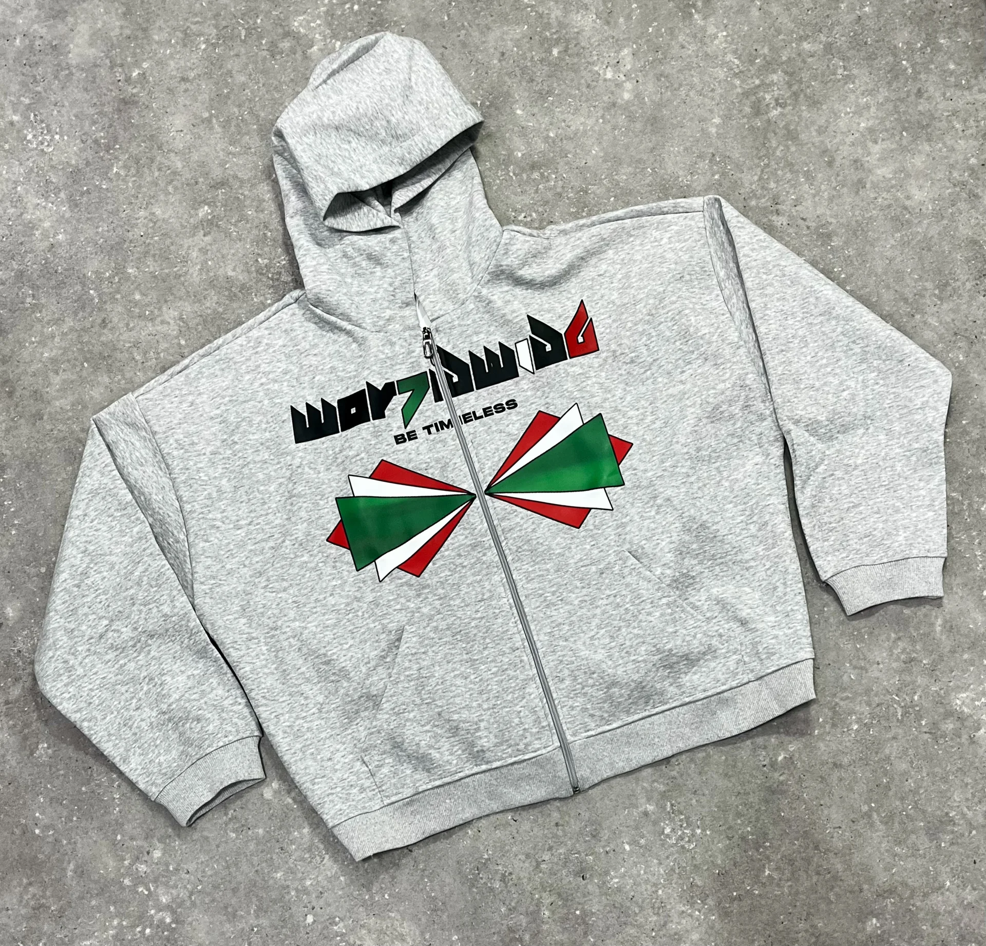 «WOR7DW1D6. Only Quality Dopamine» Zip-hoodie - изображение 1
