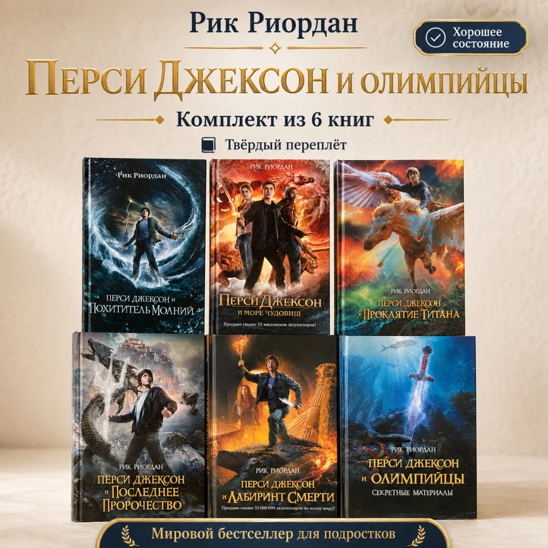Перси Джексон вся серия книг