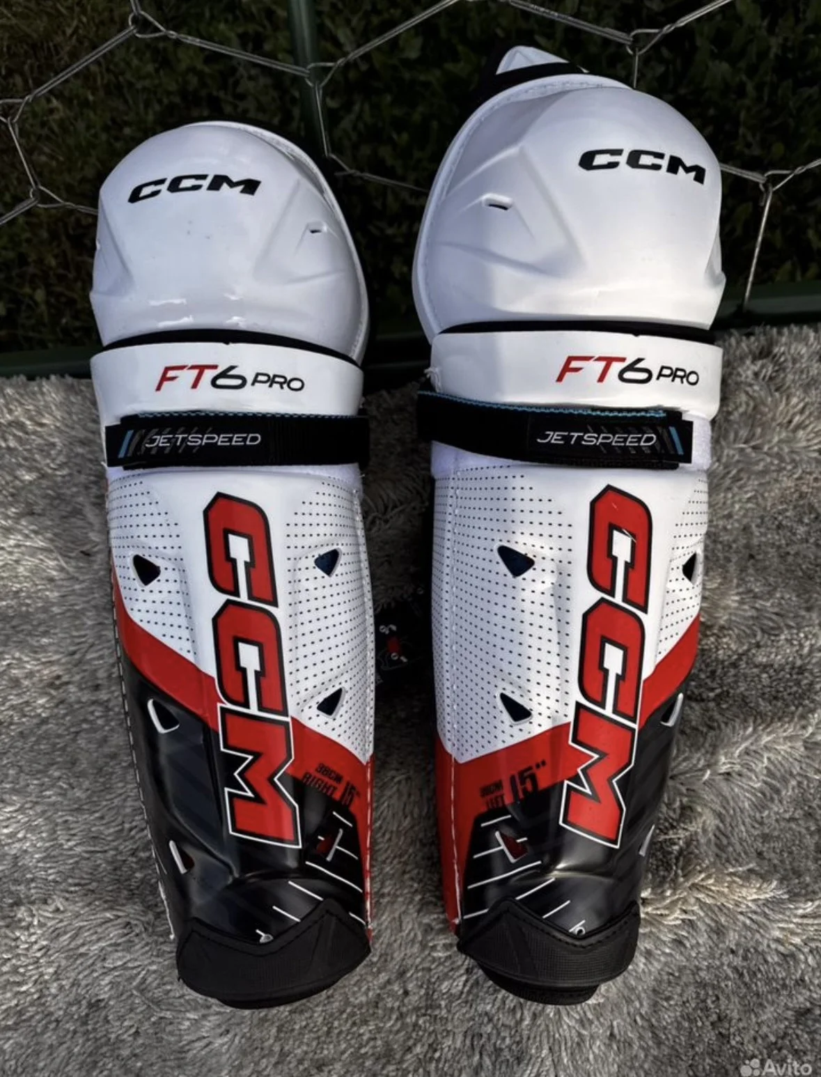 Щитки хоккейные ccm ft 6 pro sr - миниатюра 2